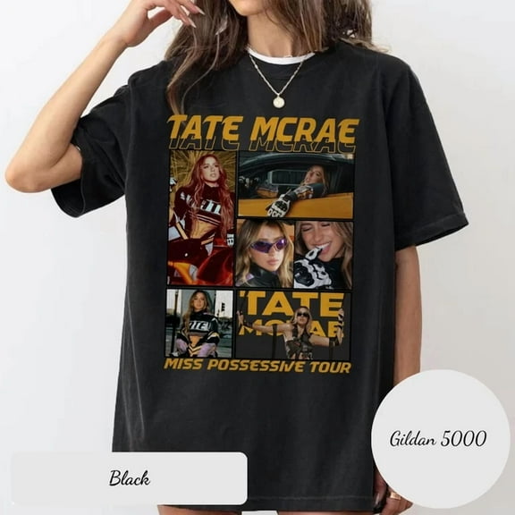 Tate Mcrae Shirt, Tate Mcrae 2025 Concert Shirt, Tate Mcrae Miss Unisex T-Shirt