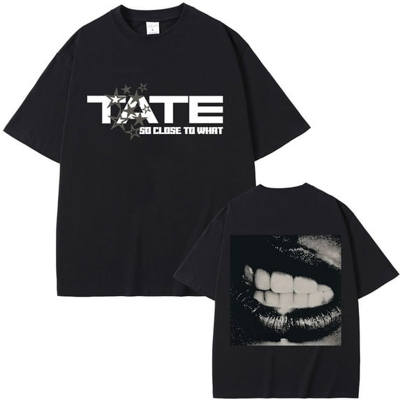 Tate Mcrae T8 Graphic T Shirt Men Women Fashion Vintage Trend T-shirt Summer Men Casual Boy Crewneck Short Sleeve