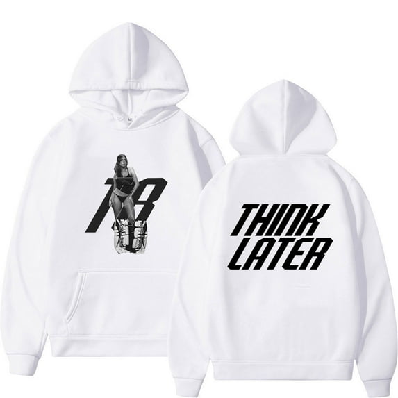 Tate Mcrae The Think Later World Tour Merch Hoodies Men Women Clothing Fashion Harajuku Oversized Hooded Sweatshirts Streetwear