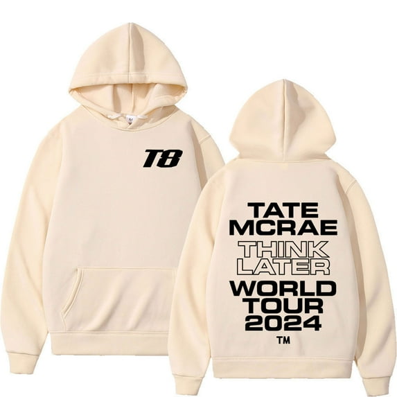 Tate Mcrae The Think Later World Tour Merch Hoodies Men Women Clothing Fashion Vintage Oversized Sweatshirts Harajuku Pullovers
