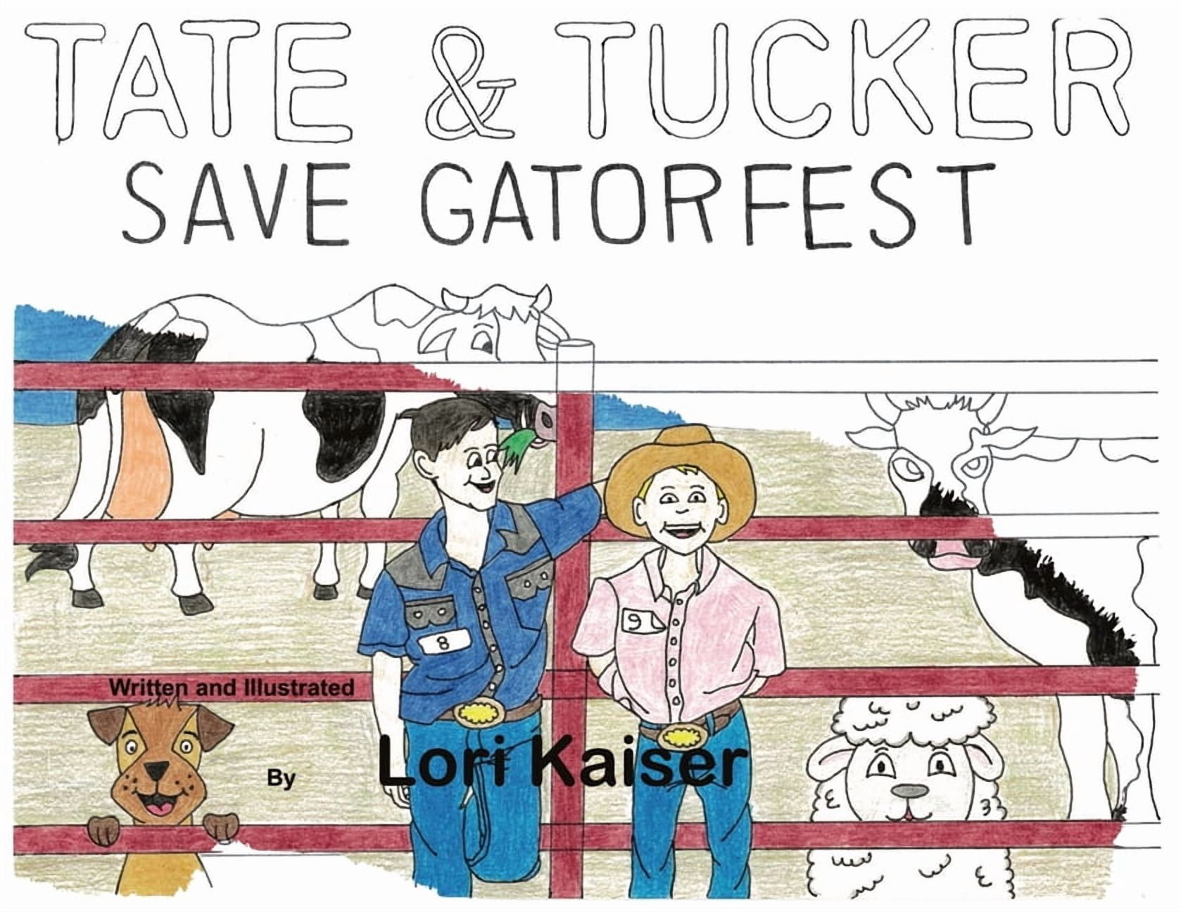 Tate & Tucker Save Gatorfest Coloring Book, (Paperback)