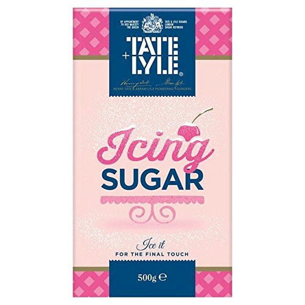 Tate and Lyle Fairtrade Icing Sugar 500G pack of 10
