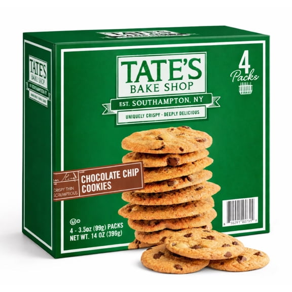 Tate's Bake Shop Chocolate Chip Cookies, 14 oz.