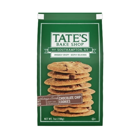 Tate's Bake Shop Chocolate Chip Cookies, 7 oz