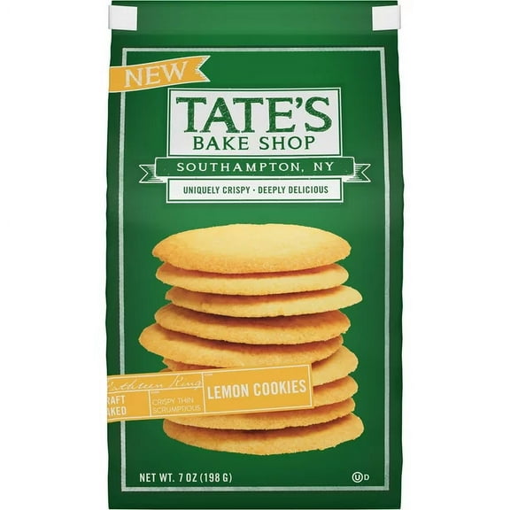 Tate's Bake Shop - Cookie Lemon - Case of 12-7 OZ