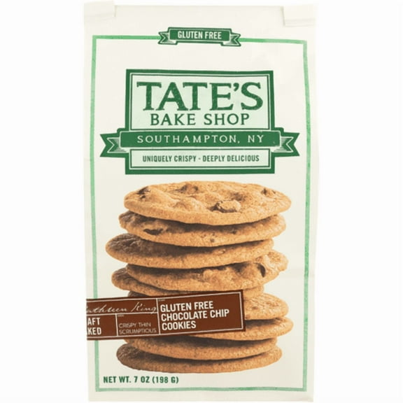 Tate's Bake Shop Gluten Free Chocolate Chip Cookies 7 oz - Pack of 3