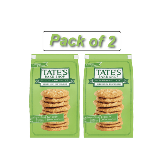 Tate's Bake Shop Key Lime Pie Cookies (Pack of 2)
