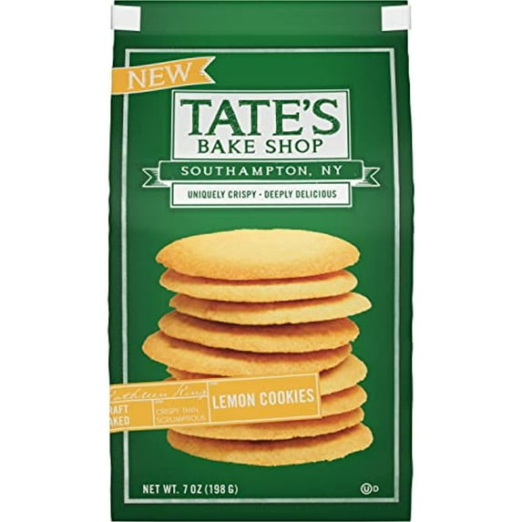 Tate's Bake Shop Lemon Cookies 7 Ounce (Pack of 1)