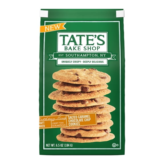 Tate's Bake Shop Salted Caramel Chocolate Chip Cookies, 6.5 oz RDD9