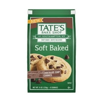 Tate's Bake Shop Soft Baked Cookies, Chocolate Chip, 8 oz