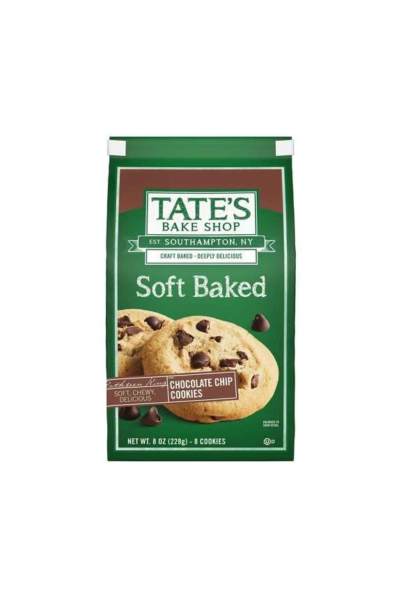 Soft Baked Cookies, Chocolate Chip, 8 oz