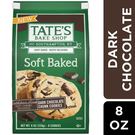 Tate's Bake Shop Soft Baked Cookies Dark Chocolate Chunk