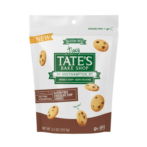 Tate's Bake Shop Tiny Gluten Free Chocolate Chip Cookies, 5.5 oz