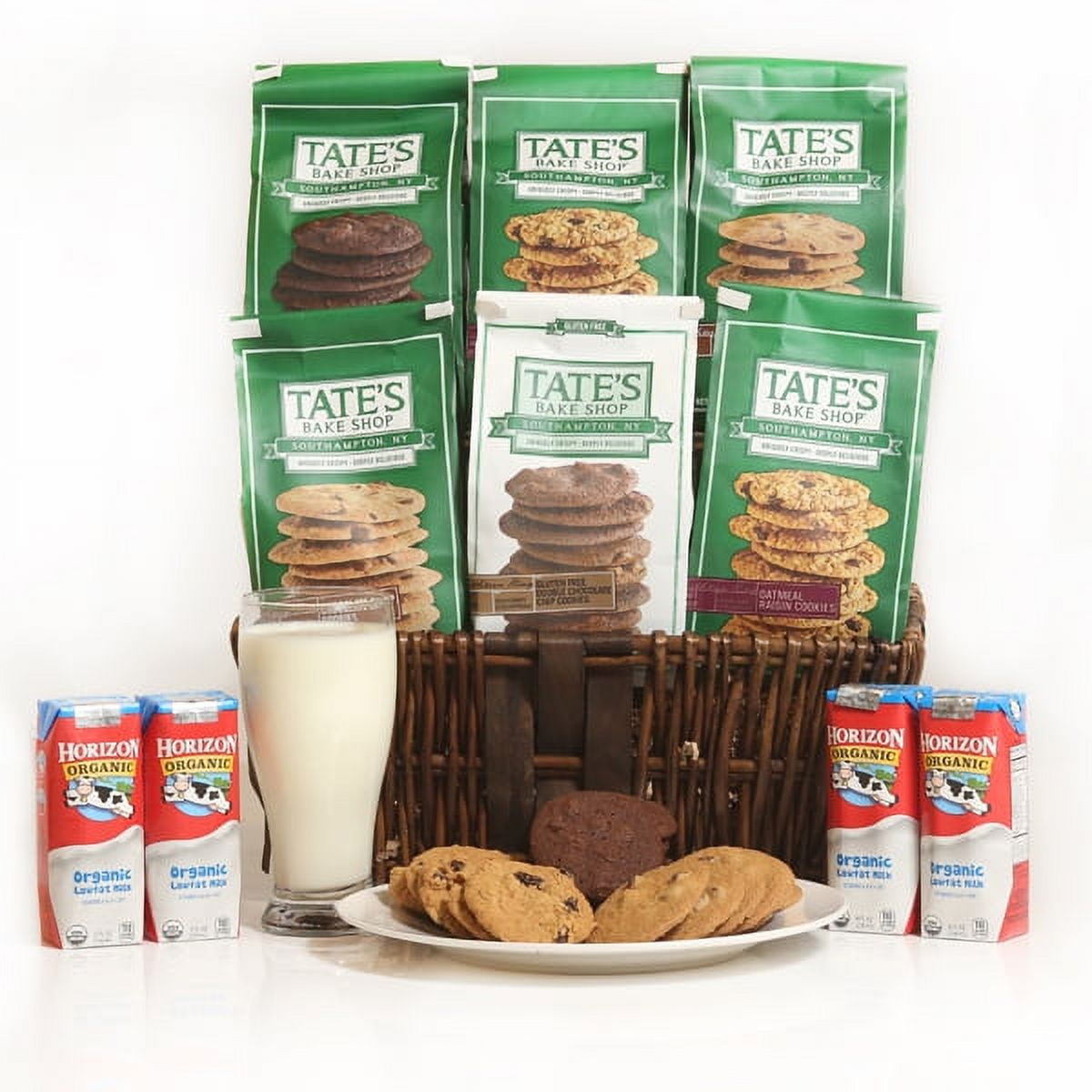 Tate's Milk & Cookies Basket