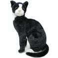thumbnail image 1 of Tate the Tuxedo Cat | 14 Inch Stuffed Animal Plush Black and White Kitten | By TigerHart Toys, 1 of 6