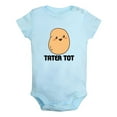 thumbnail image 1 of Tater Tot Potato Funny Rompers Newborn Bodysuits Infant Jumpsuits Kids Cotton Clothes Toddler Graphic One-Piece Outfits, 1 of 5