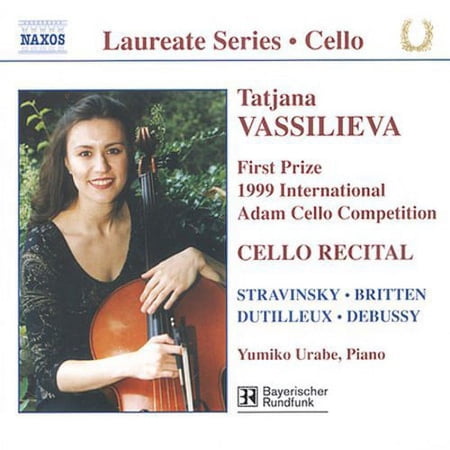 Tatjana Vassiljeva - Laureate Series: Tatjana Vassilieva Cello Recital - Music & Performance - CD