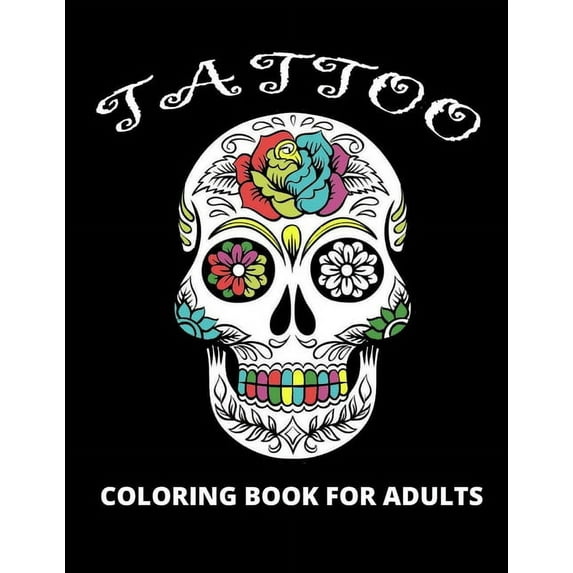Tatoo: Coloring Book For Adults (Paperback)