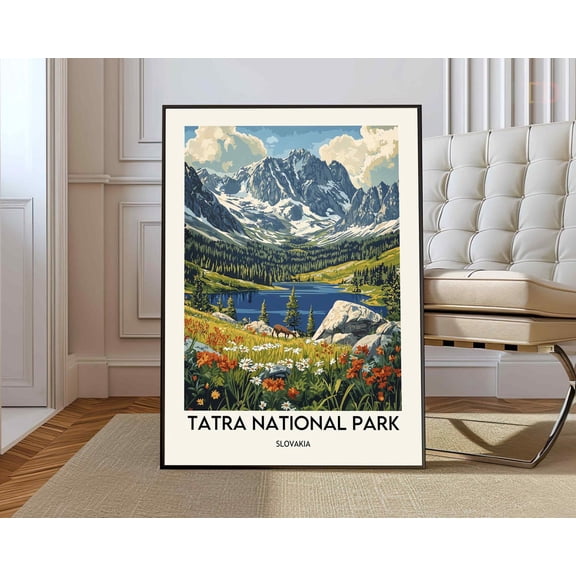 Tatra Mountains National Park Poster Unframed Paper Print