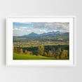 thumbnail image 1 of The Tatras From Ząb 02 - Ząb Małopolskie Poland Photography Landscape Mountain Scenic Nature Rural Autumn Travel Poster White Framed Wall Art Print 5 x 7 inches, 1 of 3