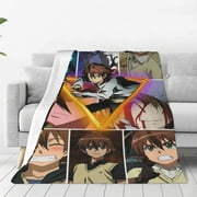 Tatsumi anime Soft Cozy Fleece Throw Blanket Plush Lightweight Warm Fuzzy Flannel Blankets and Throws for Boys Girls Adults Couch Sofa Bed