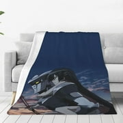 Tatsumi anime Soft Cozy Fleece Throw Blanket Plush Lightweight Warm Fuzzy Flannel Blankets and Throws for Boys Girls Adults Couch Sofa Bed