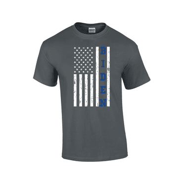 Tattered American Biden Flag Democrat Party Political Short Sleeve Mens Graphic T-Shirt-Charcoal-xl
