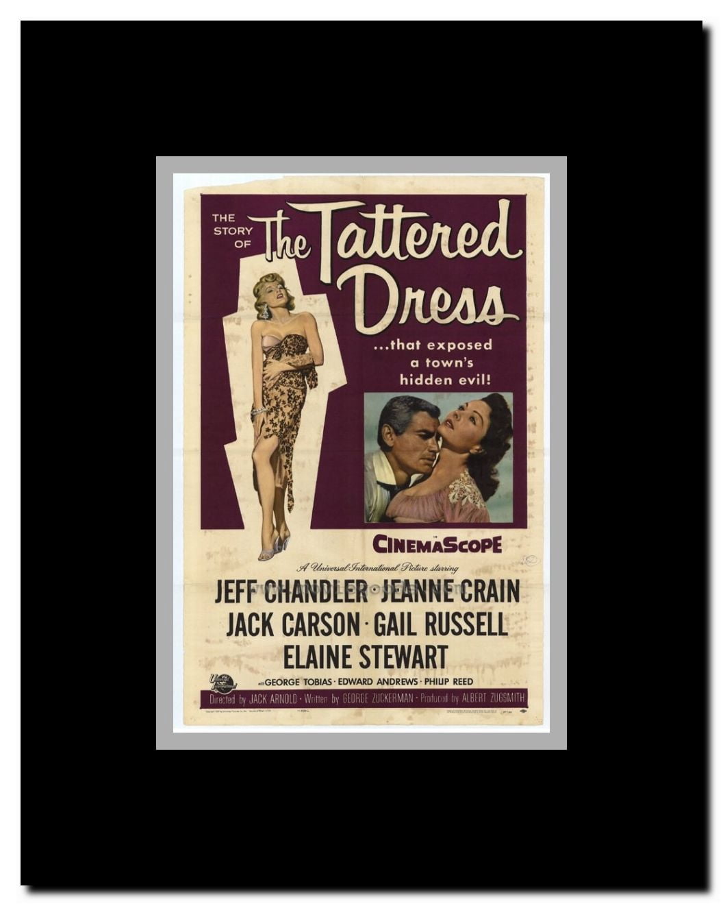 Tattered Dress Framed Movie Poster