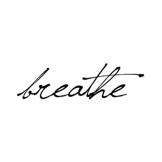 Tattify Breathe Temporary Tattoo - Just (Set of 2) - Walmart.com