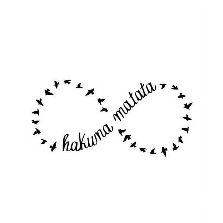 Tattify Hakuna Matata Temporary Tattoo - Circle of Life (Set of 2)