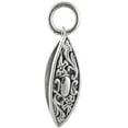 thumbnail image 1 of Tatting Shuttle Charm - Sterling Silver 925. - Sewing Accessory Thread, Lace Â - Jewelry Making DIY Crafting Charm Beads for Bracelets, 1 of 1