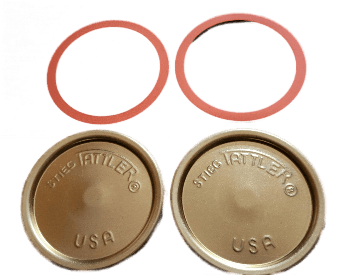 Tattler Canning Lids 100 Count SealLoc DISPOSABLE Regular Mouth Metal