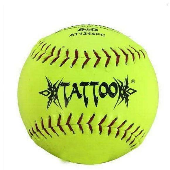 Tattoo ASA 44-375 12 Inch Composite Slowpitch Softball - One Dozen: AT1244PC
