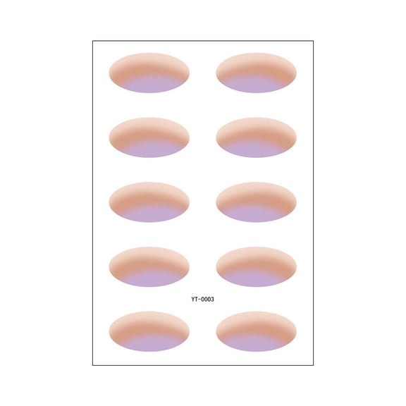 Tattoo Accessories Eyeshadow Tattoos Stickers Waterproof And Sweat-proof Long-lasting Color Eye Corner Stickers Simulation Eye Makeup Temporary Tattoos Stickers