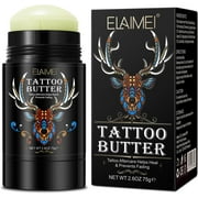 Tattoo Aftercare Butter Balm, Tattoo Butter,Tattoo Aftercare Cream, Brightener Tattoos, Old & New Tattoo Moisturizer Healing Brightener for Color Enhance, Natural Organic Tattoo Cream