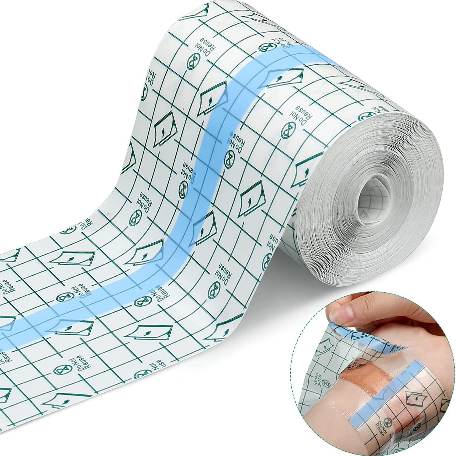 Tattoo Aftercare Waterproof Bandage 15cm x 2m,Second Skin tattoos Cover