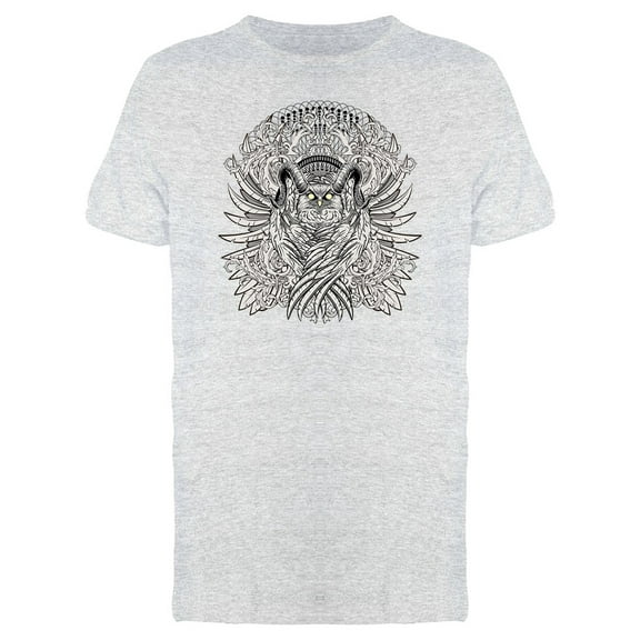 Tattoo Art Owl Territory Tee Men's -Image by Shutterstock