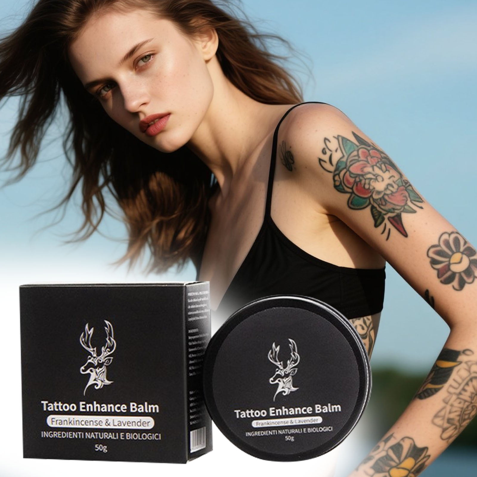 Tattoo Bálm & Aftercare Cream- Color Enhancé-ment that Revives Old ...