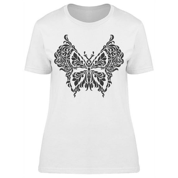 Tattoo Butterflies T-Shirt Women -Image by Shutterstock, Female Small