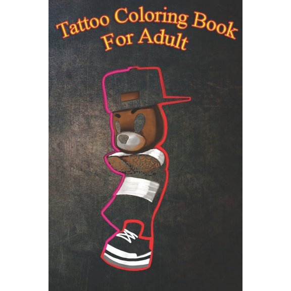 Tattoo Coloring Book For Adult : An Coloring Book For Relaxation with Awesome Modern Tattoo Designs (Paperback)