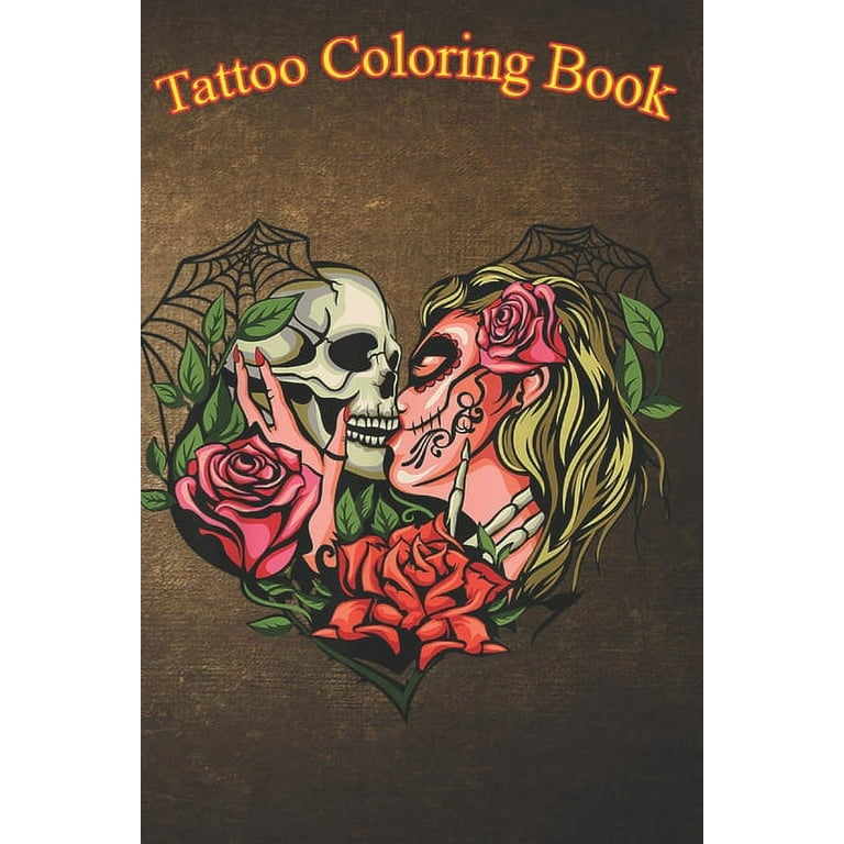 BEST VALUE Adult Coloring Book for Women Inmate Instant Download Sexy  Modern Tattoo Designs With Sugar Skulls, Animals, Roses, and More 