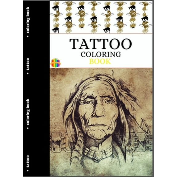 Pre-Owned Tattoo Coloring Book: Relaxing Tattoo Designs for Boys and Girls of all Ages. (Hardcover) 1803837969 9781803837963