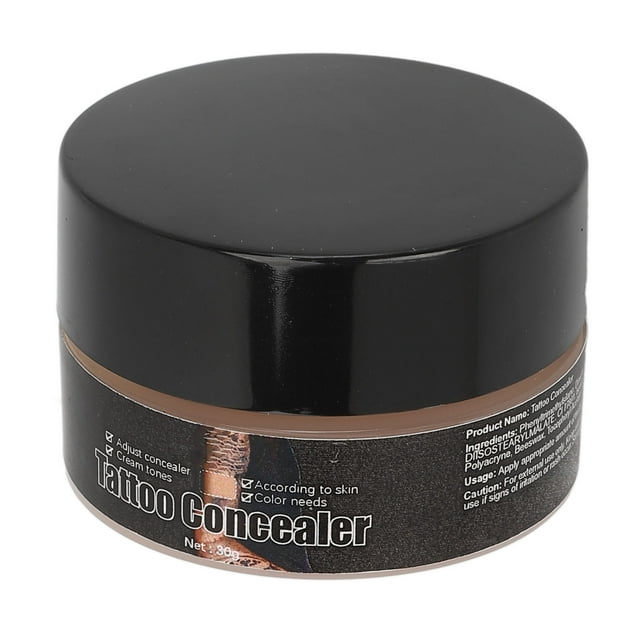 Tattoo Concealer Full Coverage Waterproof Long Lasting Marks Dark Spots