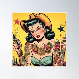 Cowgirl Pin Up