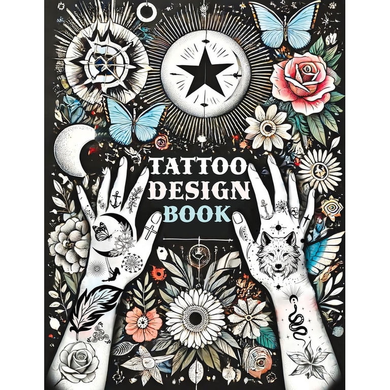 Quillscribe Memoirs, Tattoo Design Book, 1500+ Designs for