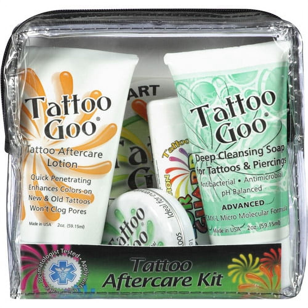 Tattoo Aftercare and Healing Kit - Tattoo Goo