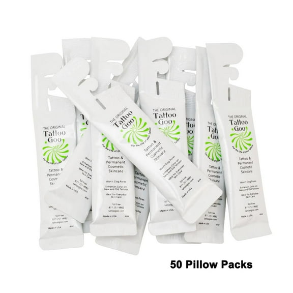 Tattoo Goo Pillow Packs Original, 4ml Packs, 50 Pieces