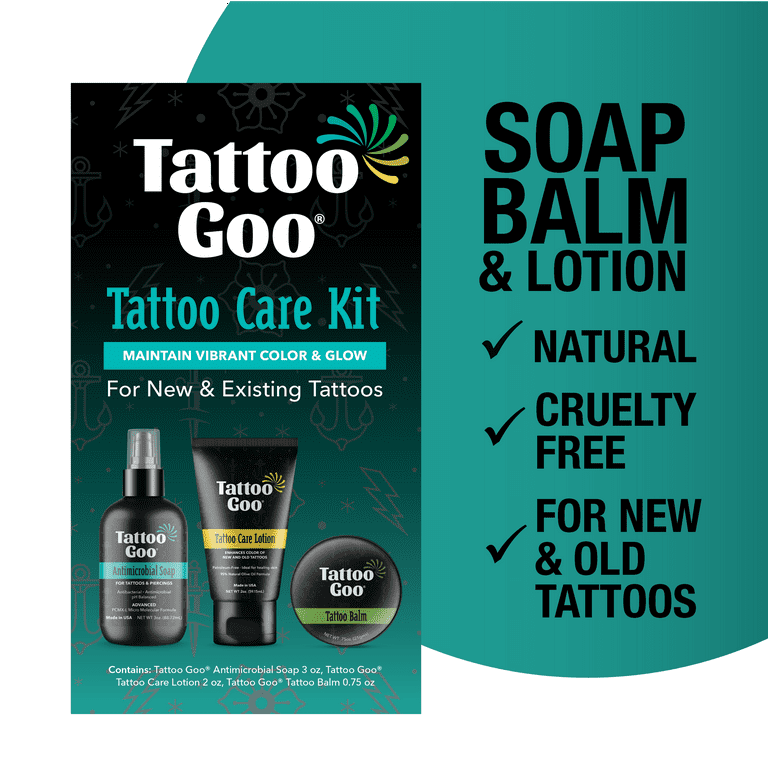 Tattoo Goo Aftercare Kit - For New and Existing Tattoos