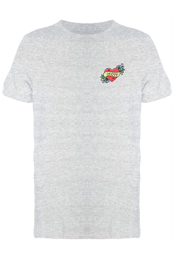 Tattoo Heart T-Shirt Men -Image by Shutterstock, Male Large