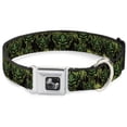 thumbnail image 1 of Tattoo Johnny Pet Collar, Dog Collar Metal Seatbelt Buckle, Tattoo Johnny Evil Clown, 20 to 31 Inches 1.5 Inch Wide, 1 of 8